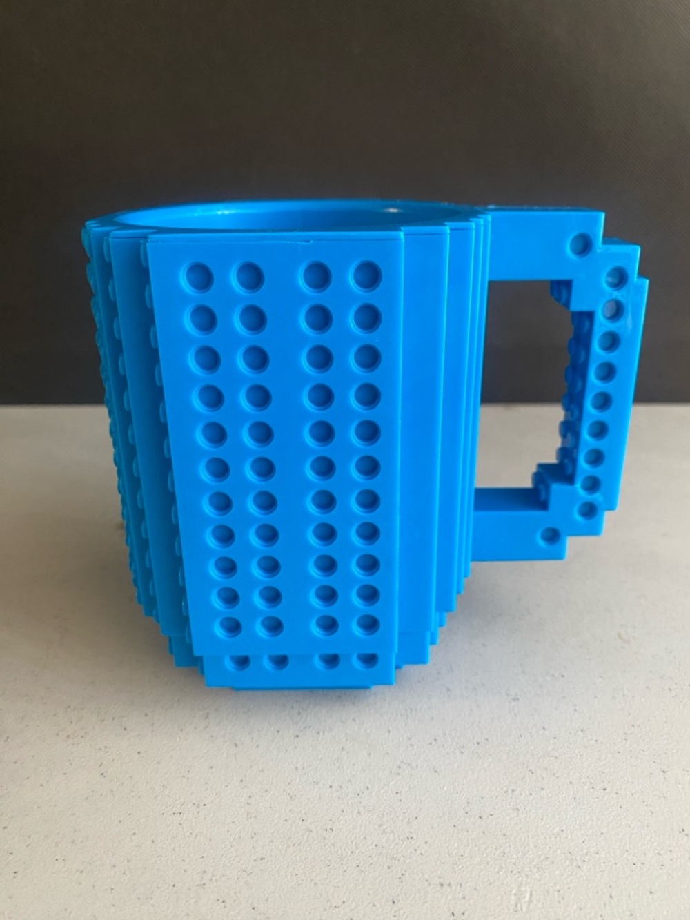 Blue Lego Compatible Building-Block Style Mug - Picture 2 of 4
